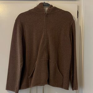 Eileen Fisher Brown Women's Hoodie